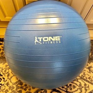 Blue TONE Exercise Fitness Ball 65CM EUC